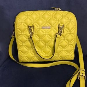 Kate Spade Neon Yellow Satchel